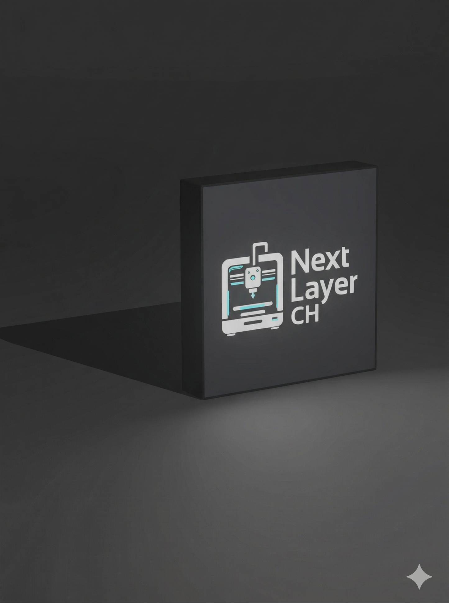 NextLayer Lightbox – LED Leuchtschild | Personalisierbar