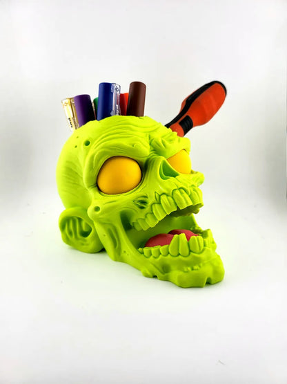 Zed – Zombie Skull Stiftehalter