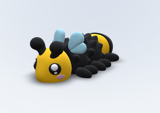 Maya – Bienen Kühlschrankmagnet | Flexi 3D gedruckt