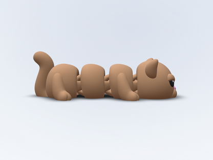 Mochi – Grumpy Cat Kühlschrankmagnet | Flexi 3D gedruckt