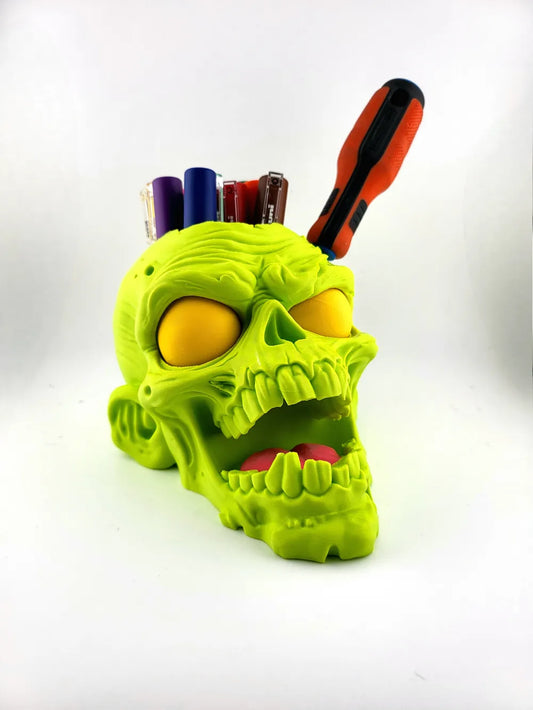 Zed – Zombie Skull Stiftehalter