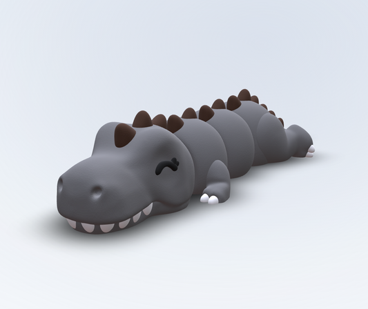 Rex – Zwinkernder T-Rex Kühlschrankmagnet | Flexi 3D gedruckt